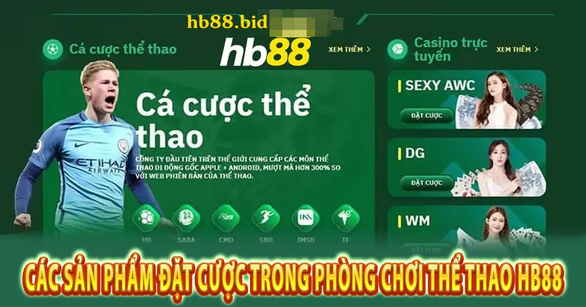 Cá cược thể thao tại hb88 bid